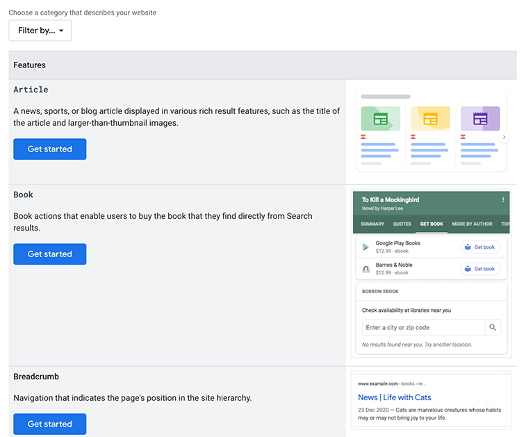 گالری جستجوی گوگل