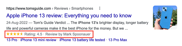 نتایج غنی شده بررسی